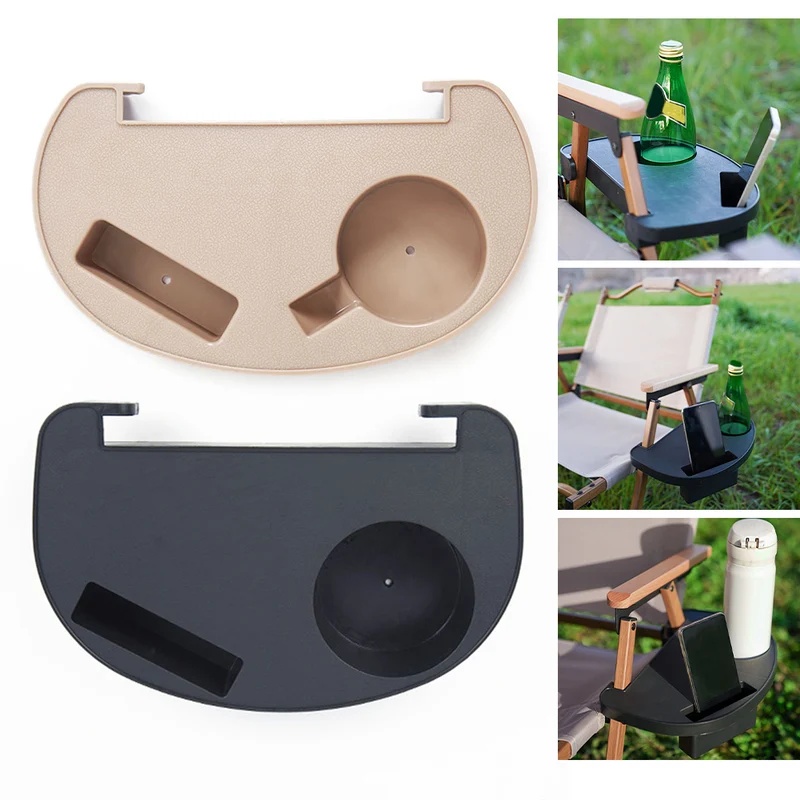 컵 홀더가 있는 고강도 캠핑 사이드 트레이, 케르미트  - Outdoor Camping Table With Storage 리뷰 및 가격