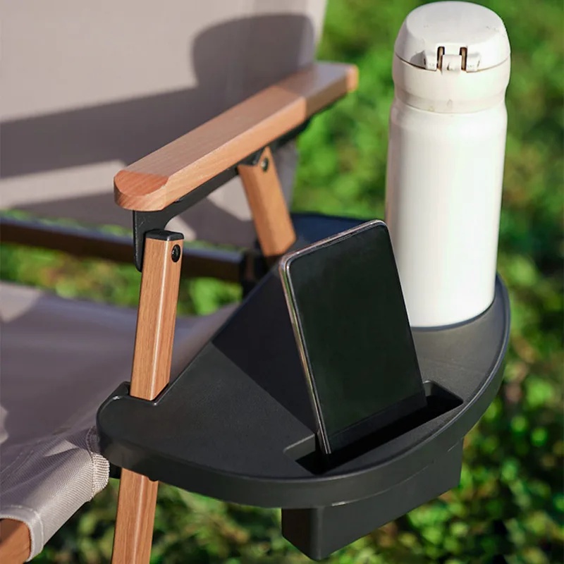컵 홀더가 있는 고강도 캠핑 사이드 트레이, 케르미트  - Outdoor Camping Table With Storage 리뷰 및 가격