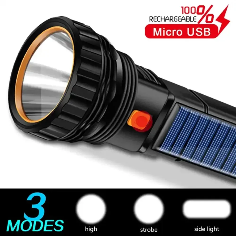1PC 다기능 태양열 LED 손전등 야외 장거리 토치  - Camping Solar Lantern 리뷰 및 가격