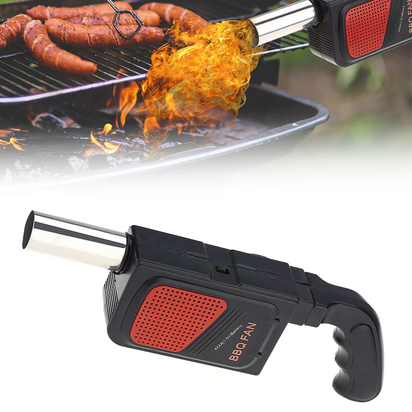 휴대용 핸드헬드 전기 바베큐 팬 공기 송풍기 야외 캠핑 - Outdoor Camping Activities 리뷰 및 가격