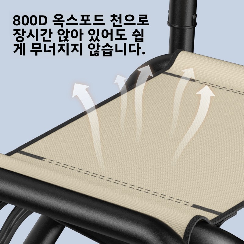조정 가능한 접이식 낚시 의자 접이식 휴대용 캠핑 좌석 - Outdoor Camping High Chair 리뷰 및 가격