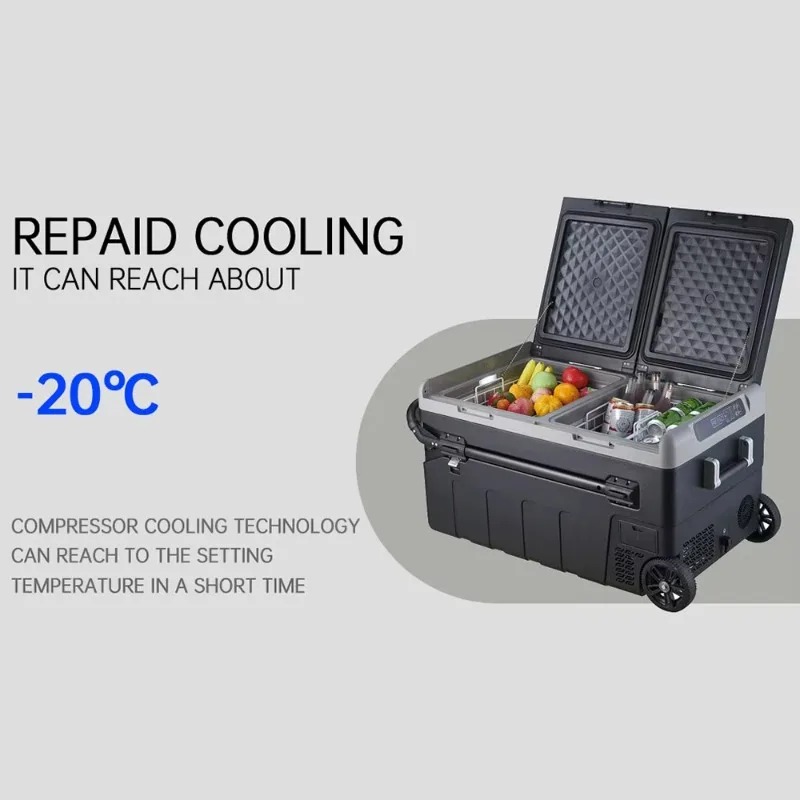 75/95L 오버랜딩 태양광 미니 냉장고 컴프레서 냉동 - Outdoor Camping Fridge 리뷰 및 가격